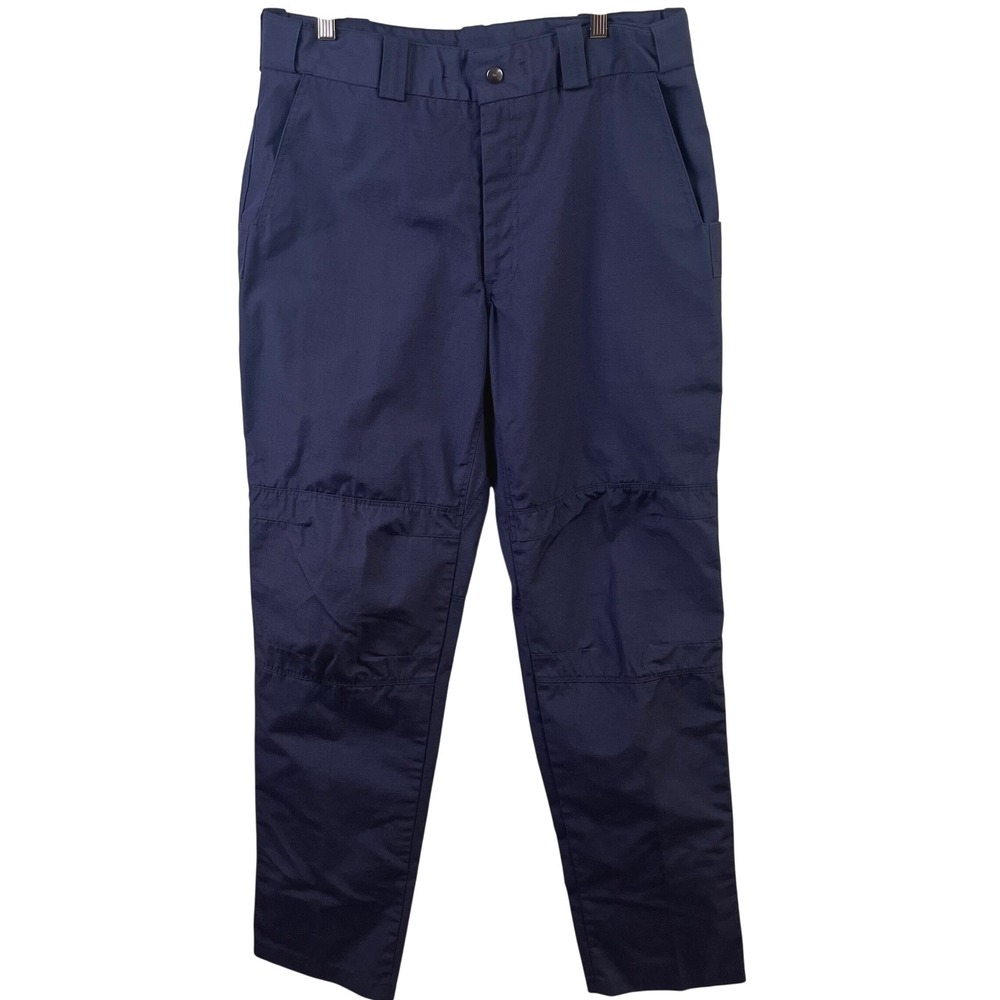 Glenguard Ripstop FR Cat 2 2112 Blue Reinforced Knees Cargo Utility‎ Pants 35x36